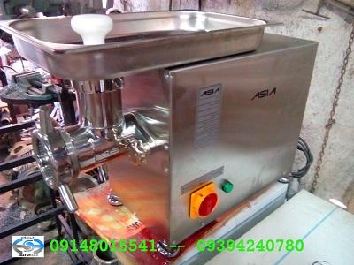 چرخ گوشت صنعتی ۳۲ متحرک گیربکسی رومیزی