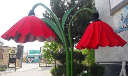 چراغ های خیابانی لاله شرکت سبلان تبریز
