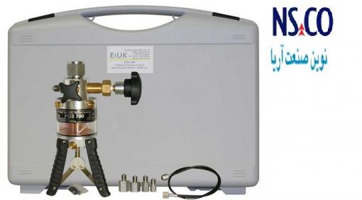 فروش هند پمپ به همراه گیج    HAND PUMP EUROTRON -Pressure Calibrato